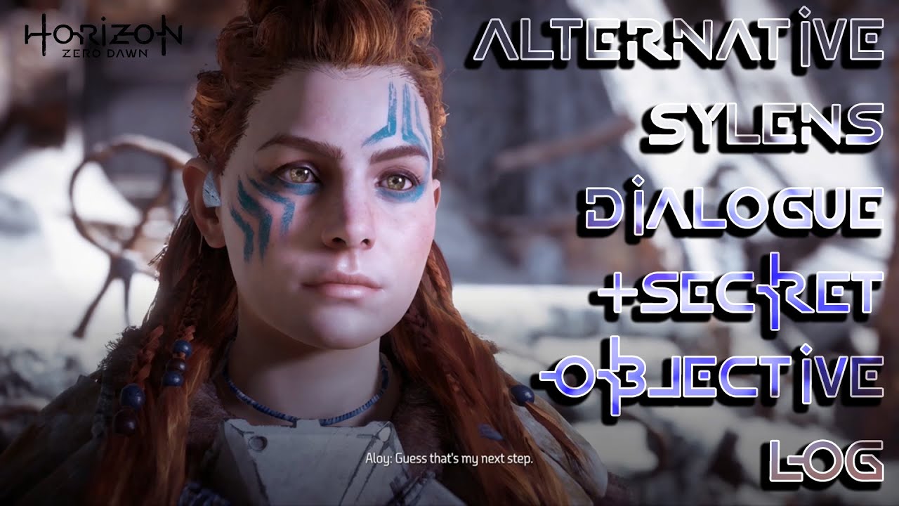 HORIZON ZERO DAWN - Alternative Sylens dialogue after 