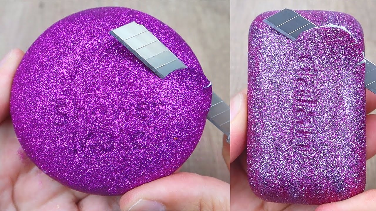 Relaxing Soap Cutting ASMR. Satisfying Soap and lipstick cutting. Corte de jabón - 1092