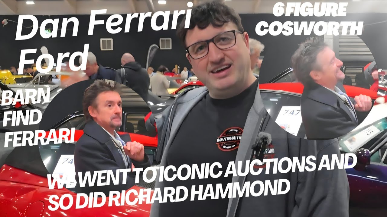 Hammonds collection, Ferrari 360 Barn Find, 6 figure Cosworth, up for auction