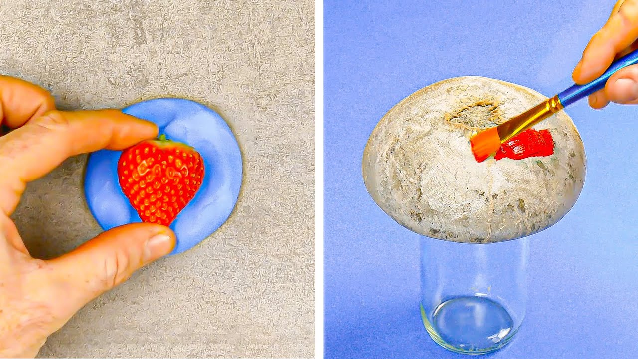 Setze mit Zement deine Lieblingsfotos in Szene 😱 12 BRILLANTE DIY-IDEEN MIT ZEMENT
