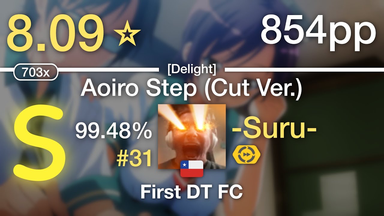 🔔8.1⭐-Suru- | i.o - Aoiro Step (Cut Ver.) [Delight] +DT #31 854pp 99.48% FC