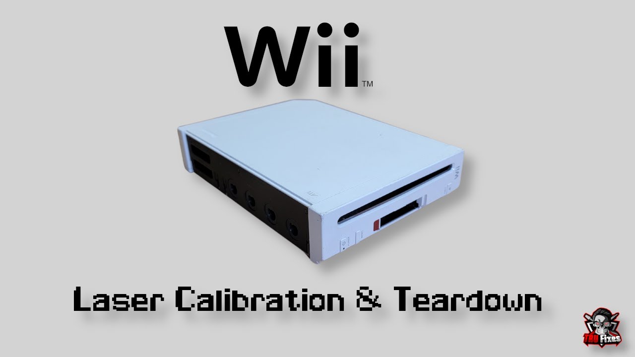 Калибровка и разборка лазера Nintendo Wii ⚒ TRU Fixes