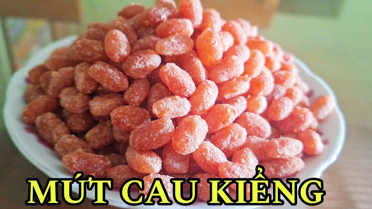 Chia sẻ cách làm mứt Cao Kiểng mềm dẻo ăn là ghiền luôn !!!