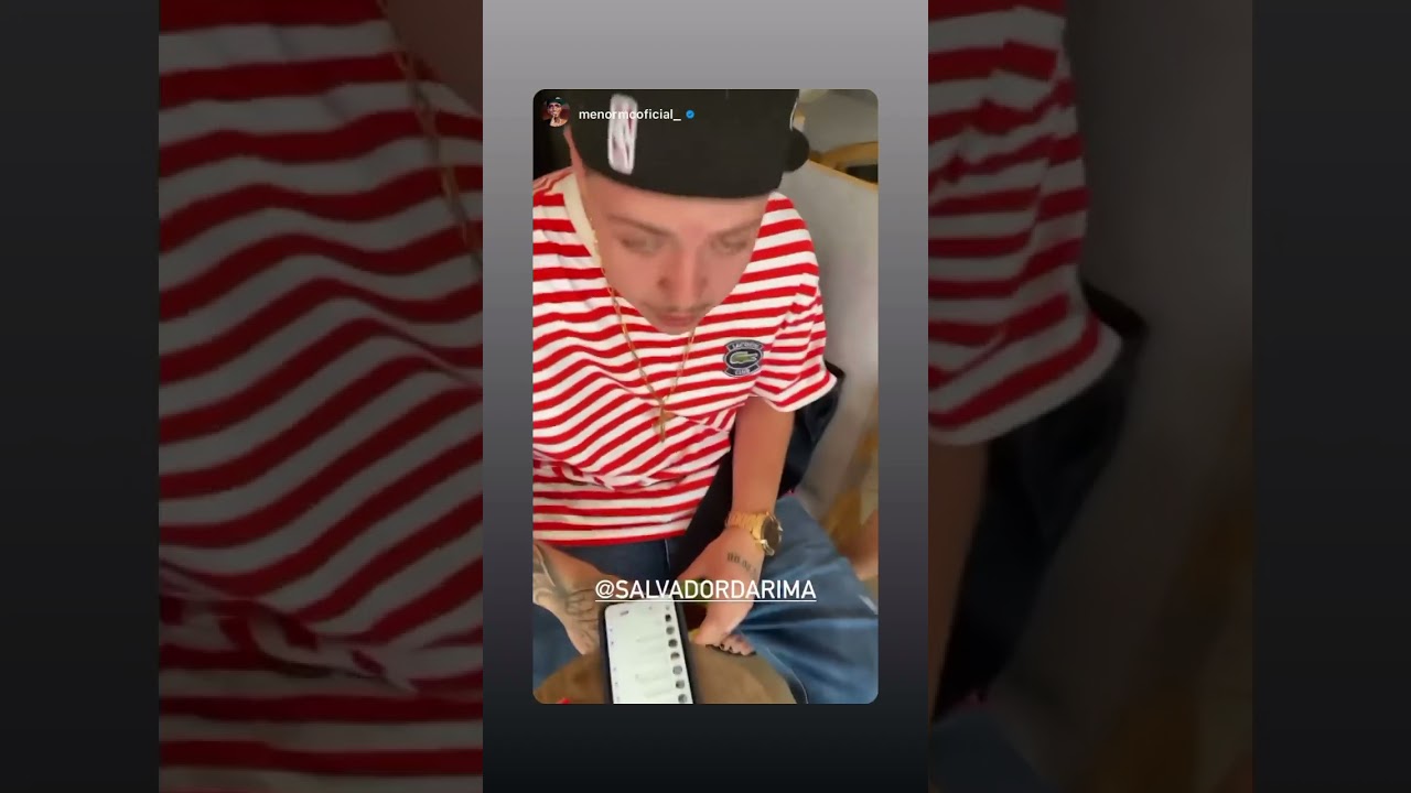 SALVADOR DA RIMA BOLANDO UM !!!