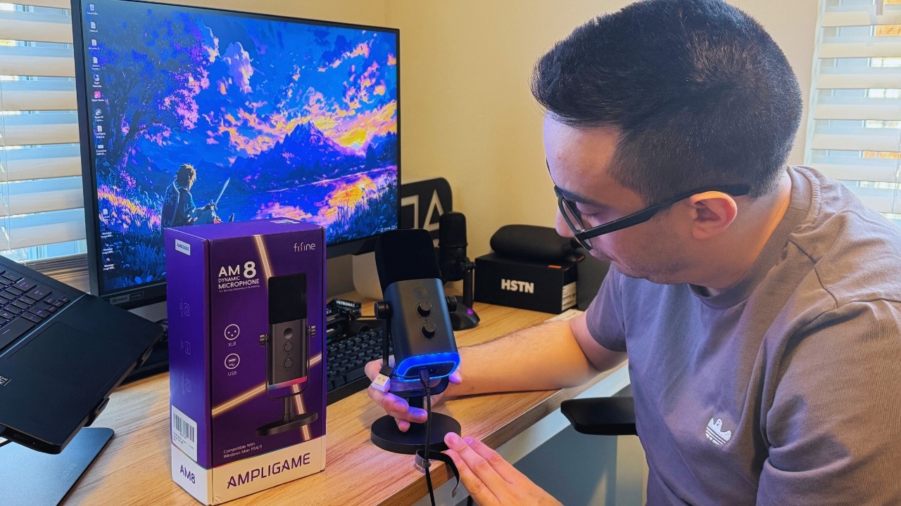 O Microfone Fifine AM8 Chegou! Unboxing e Primeiras Impressões