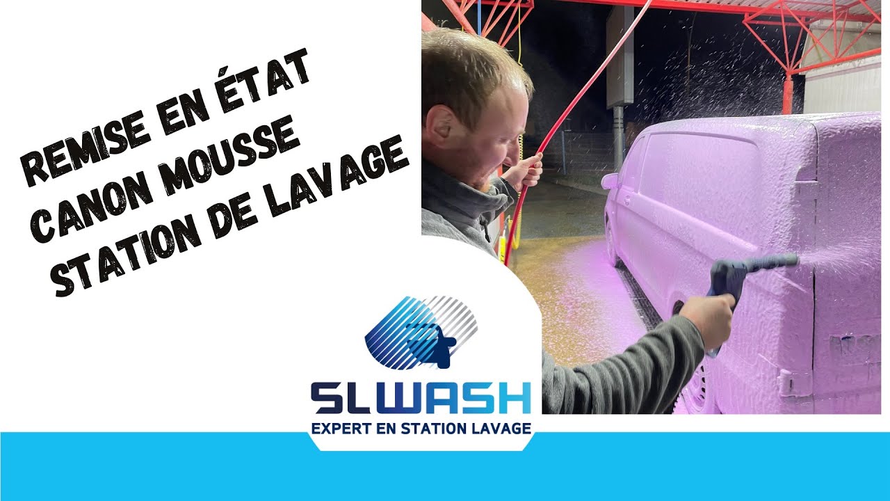 ✅Rénovation système canon Mousse