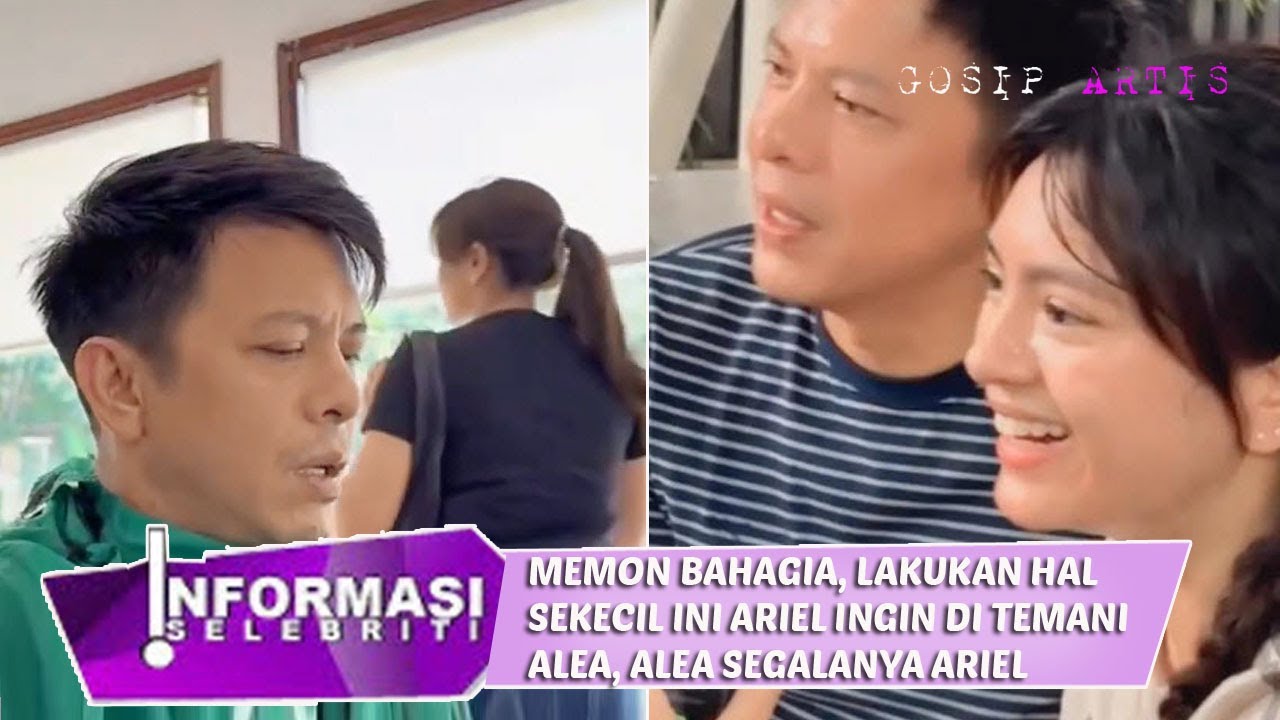 Momen Alea temani Ariel Noah cukur rambut, Alea full perhatikan papanya, netizen puji alea