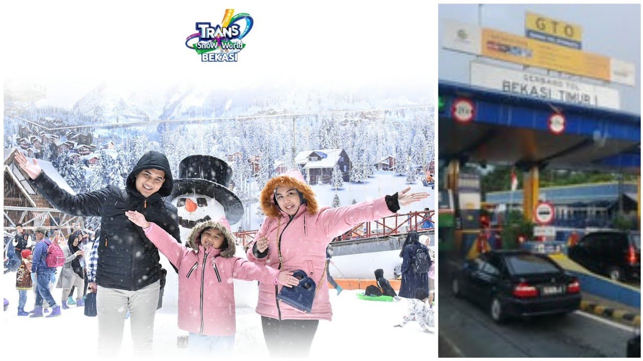 CARA MUDAH ‼️ menuju TRANS SNOW WORLD BEKASI JUANDA | Tempat Parkir Mobil dan Motor | Rute Mobil