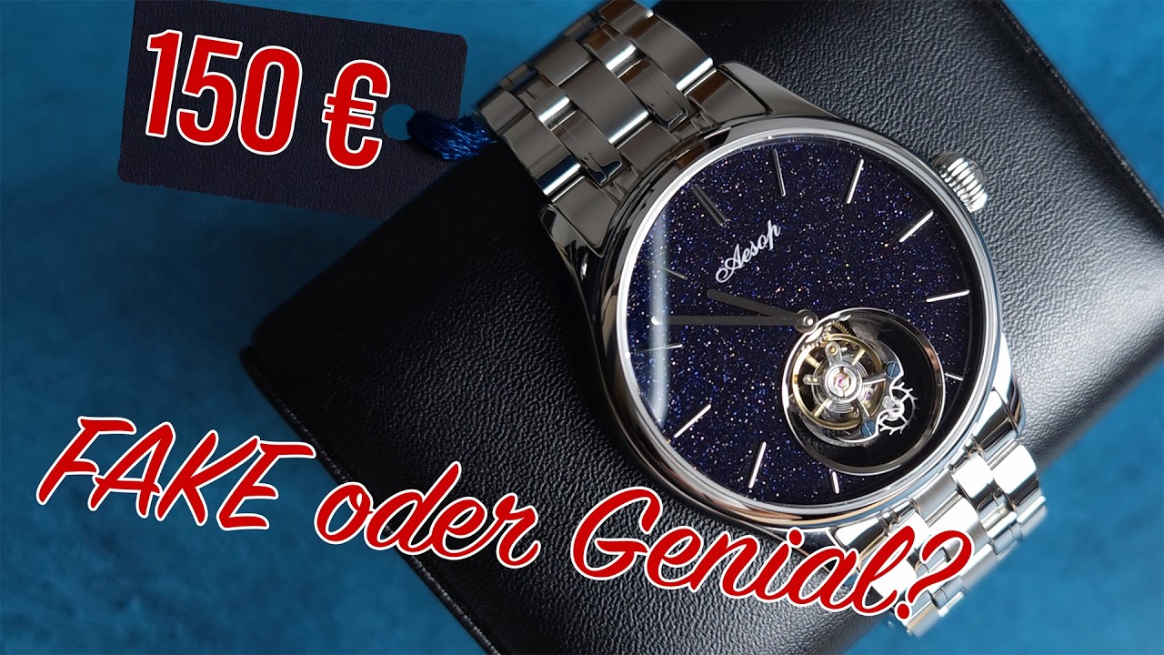 Die günstigste Tourbillon der Welt?! Luxusfeeling oder Blender? AESOP Tourbillon 7050 unter der Lupe