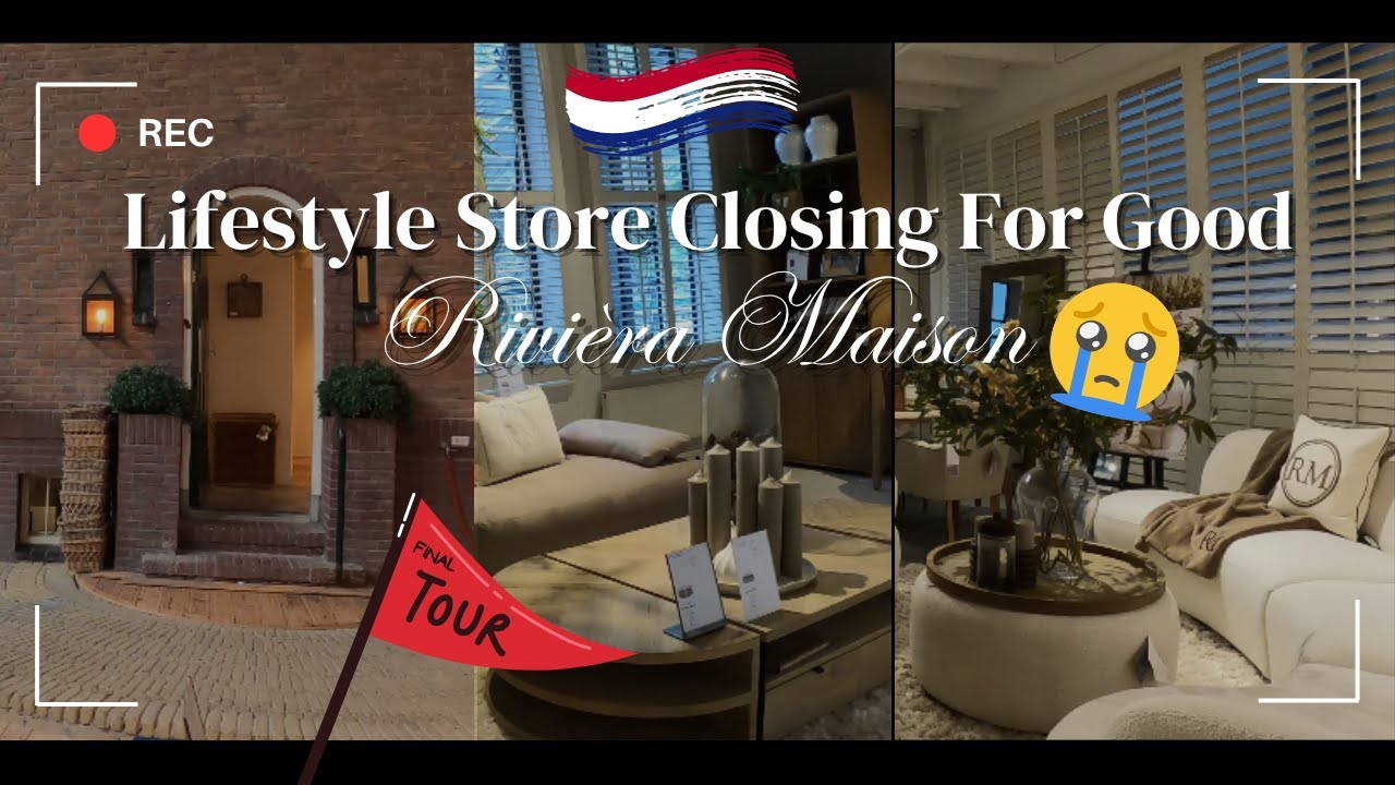 Dutch Home & Lifestyle Final Tour of Rivièra Maison Polderhuis Store Woonmall Alexandrium Rotterdam