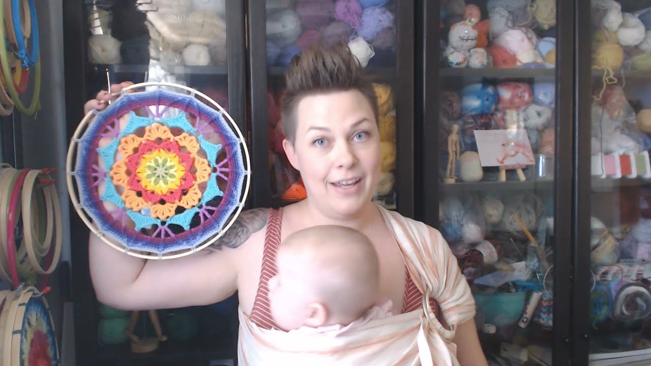 Wild Wild Wallflower Mandala CAL Part 1