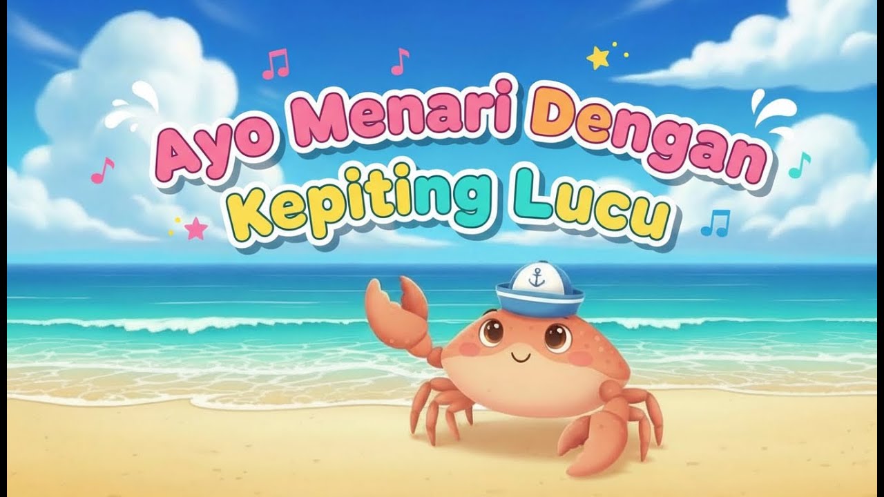 Ayo Menari (Dengan Kepiting Lucu)