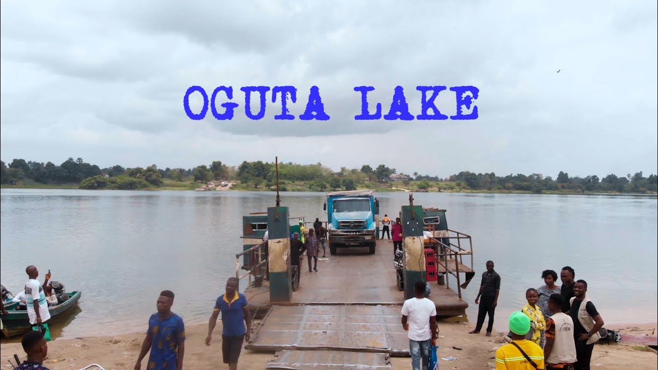 SEE WHAT OGUTA LAKE IN IMO STATE, NIGERIA, LOOK LIKE II BLUE LAKE #OgutaLake #BlueLake