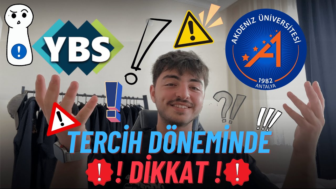 Akdeniz YBS İsteyenler DİKKAT!!