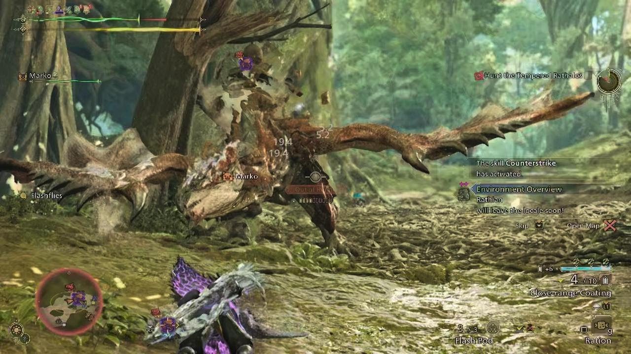 Monster Hunter Wilds Self-Proclaimed Bow Expert Bullies Temp Rathalos