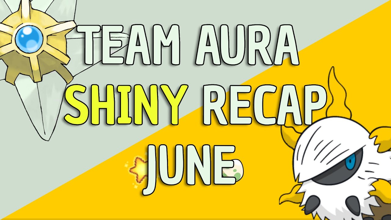 TEAM AURA SHINY RECAP: JUNE - PokeMMO #pokemmo
