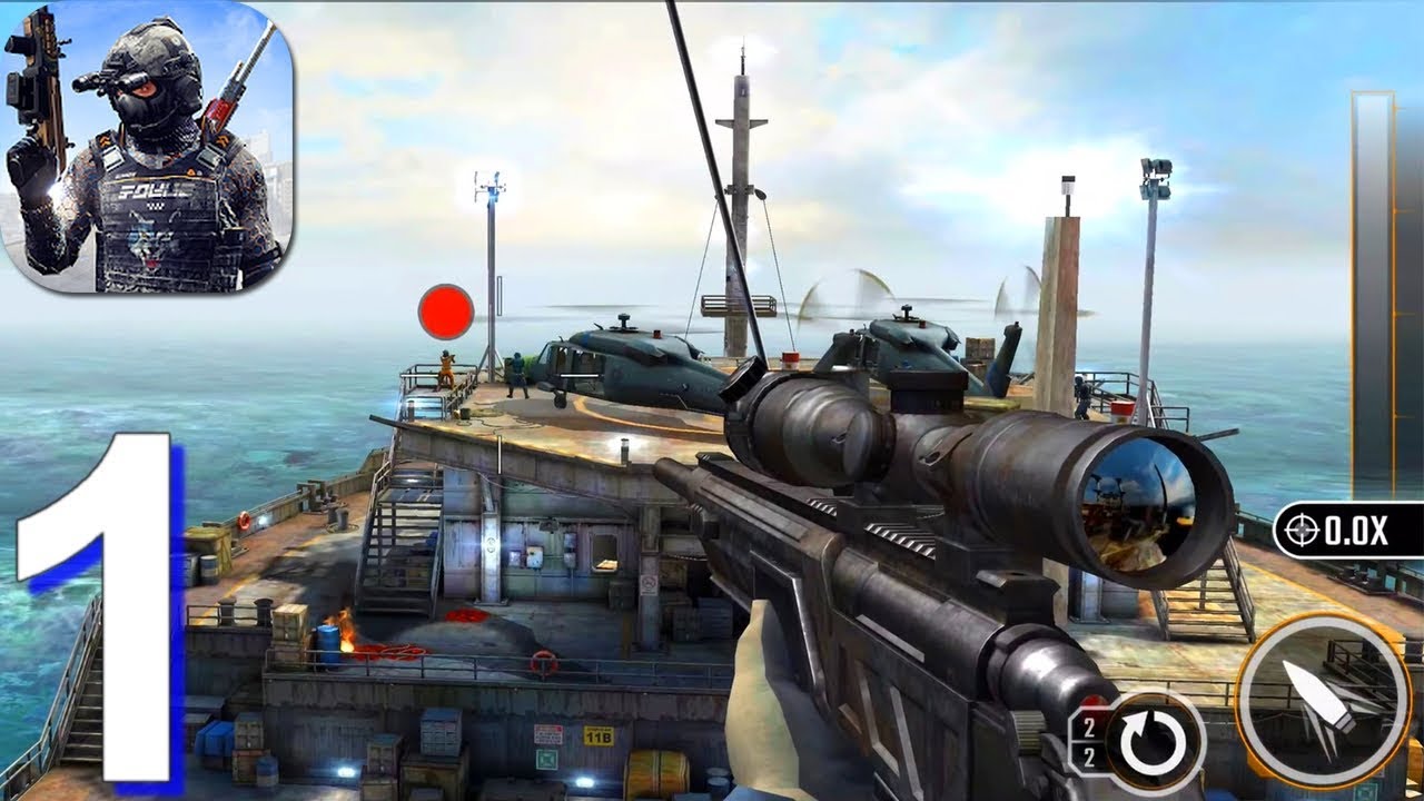 Sniper Strike – FPS 3D Shooting Game - Gameplay Walkthrough Part 1 (Android, iOS Game)