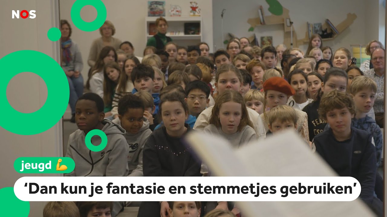 'Voorlezen is ook leuk voor oudere kinderen'