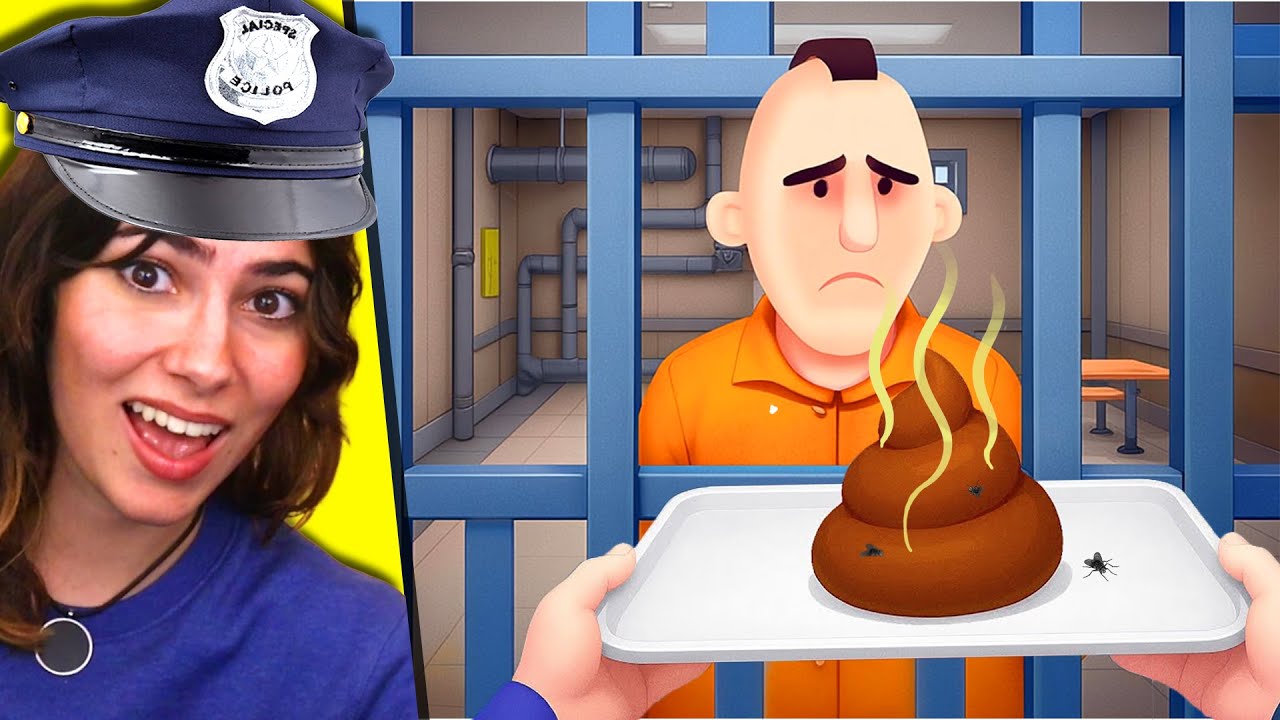 DIVENTO UNA POLIZIOTTA CATTIVA IN QUESTA PRIGIONE - PRISON GUARD SIMULATOR