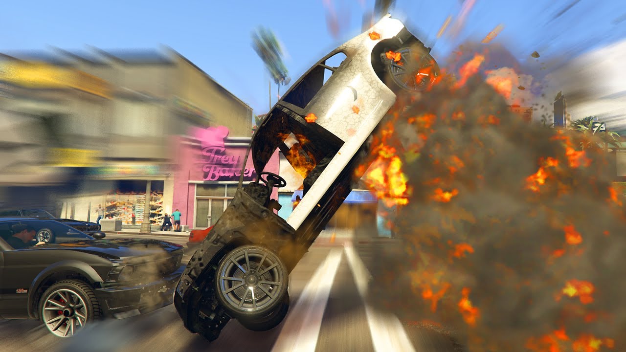 НАЙ-ГОЛЕМИТЕ ЕКСПЛОЗИИ В GTA 5!