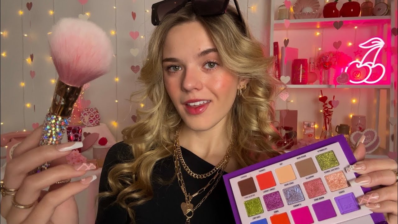 ASMR Russian Ballerina Gets You Ready For Valentine's Date 🌹🍰