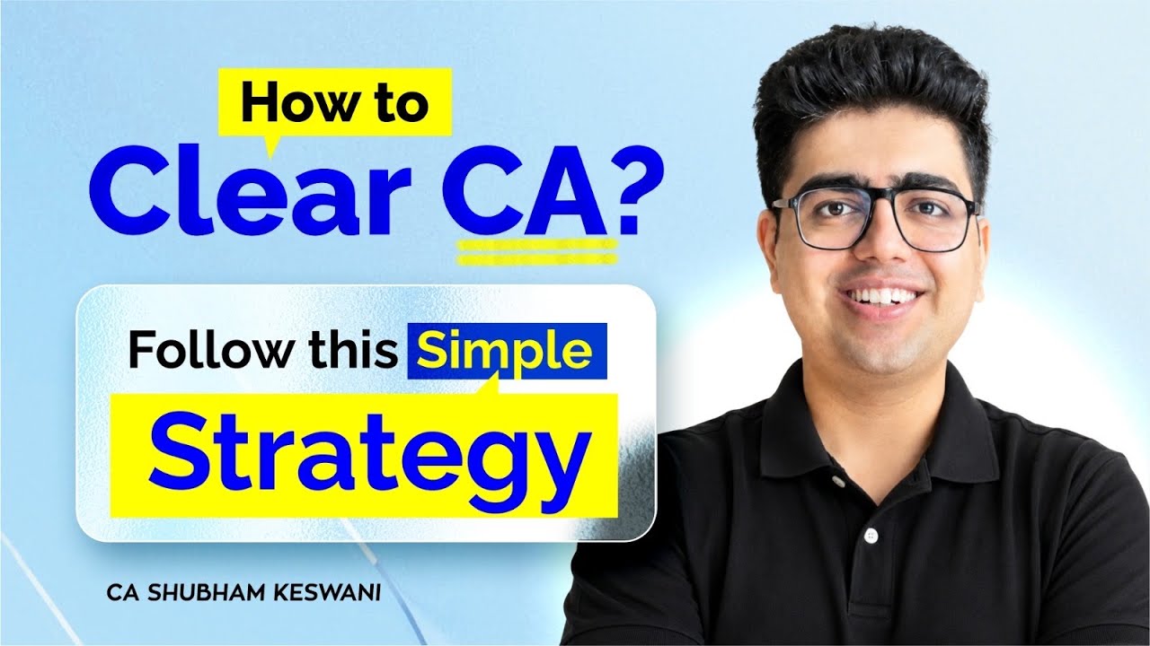 How to Clear CA Exams? Heart-to-Heart ❤️ | CA Shubham Keswani (AIR 8)