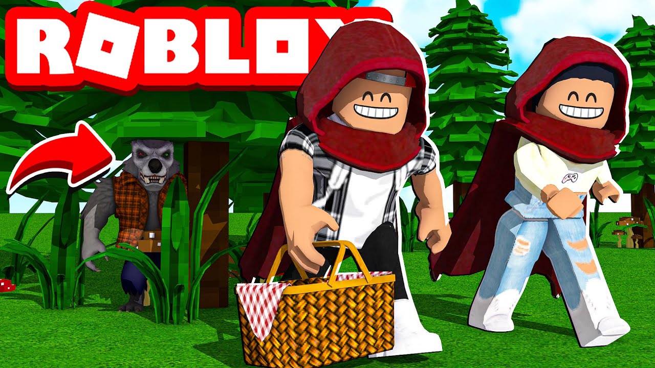 ROBLOX RED RIDING HOOD STORY.