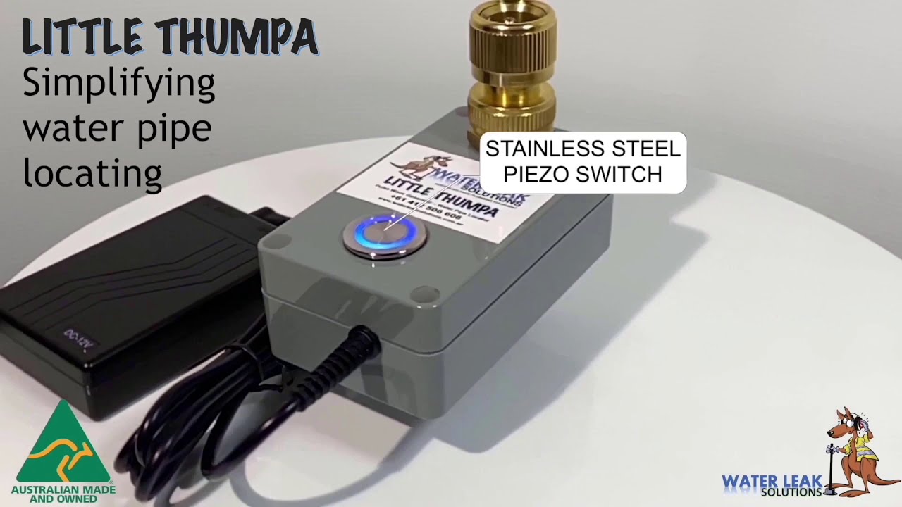 An affordable plastic water pipe locating thumper (Pulse Wave Generator)