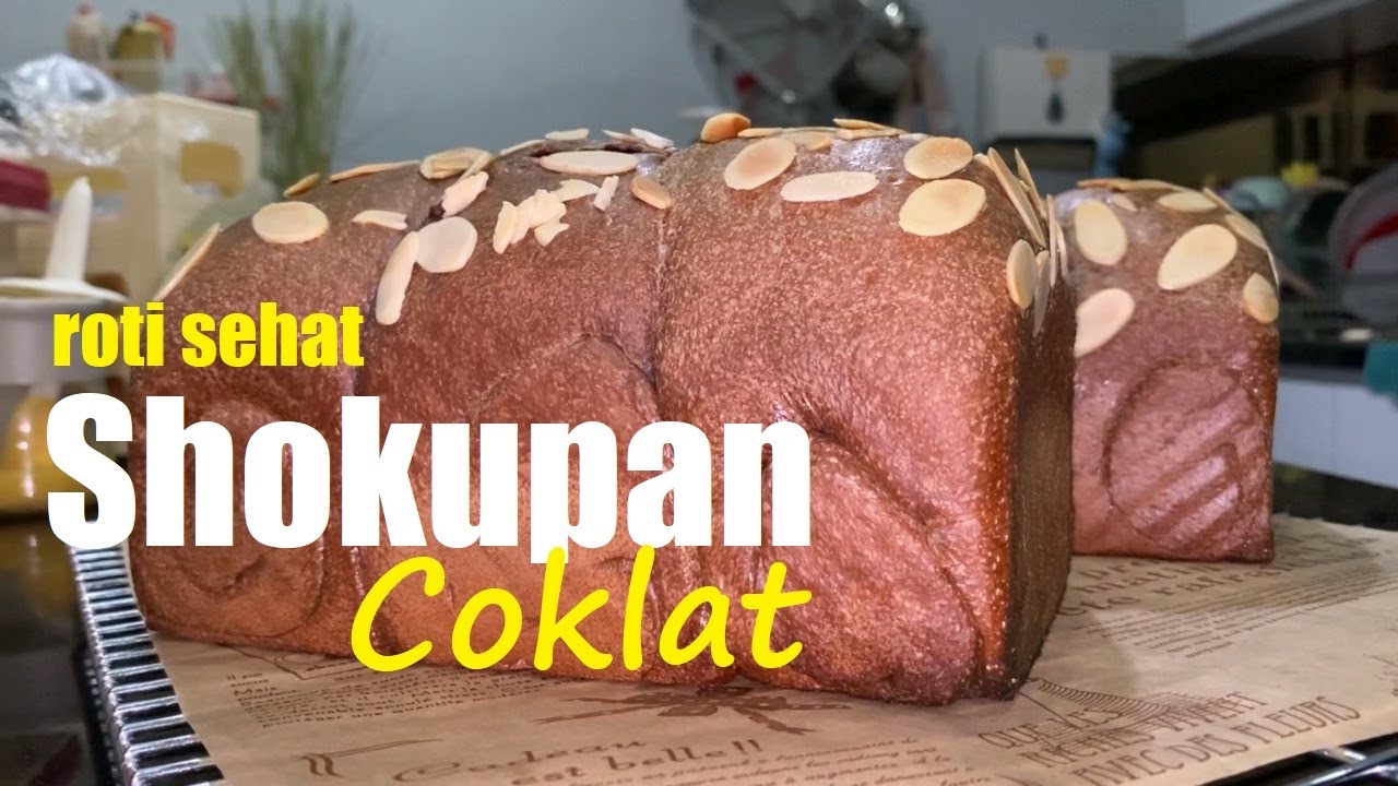Shokupan Coklat Sourdough, roti sehat Jepang dengan ragi alami