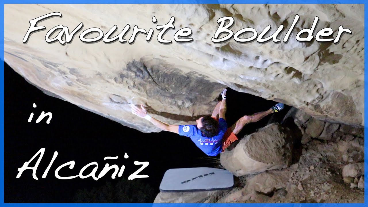 Bouldering in Alcaniz - Subversion 7b+