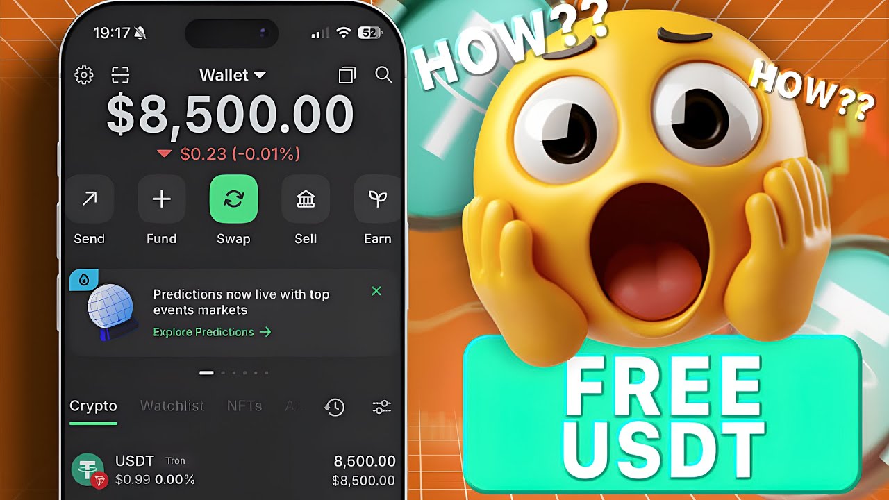 FREE USDT Challenge 🤫💸 &mdash; Can You Really Earn?