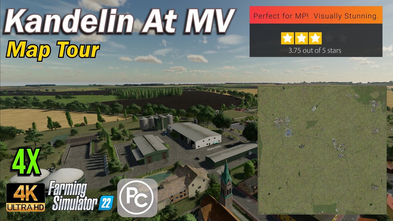 Kandelin at MV | Map Tour | Farming Simulator 22