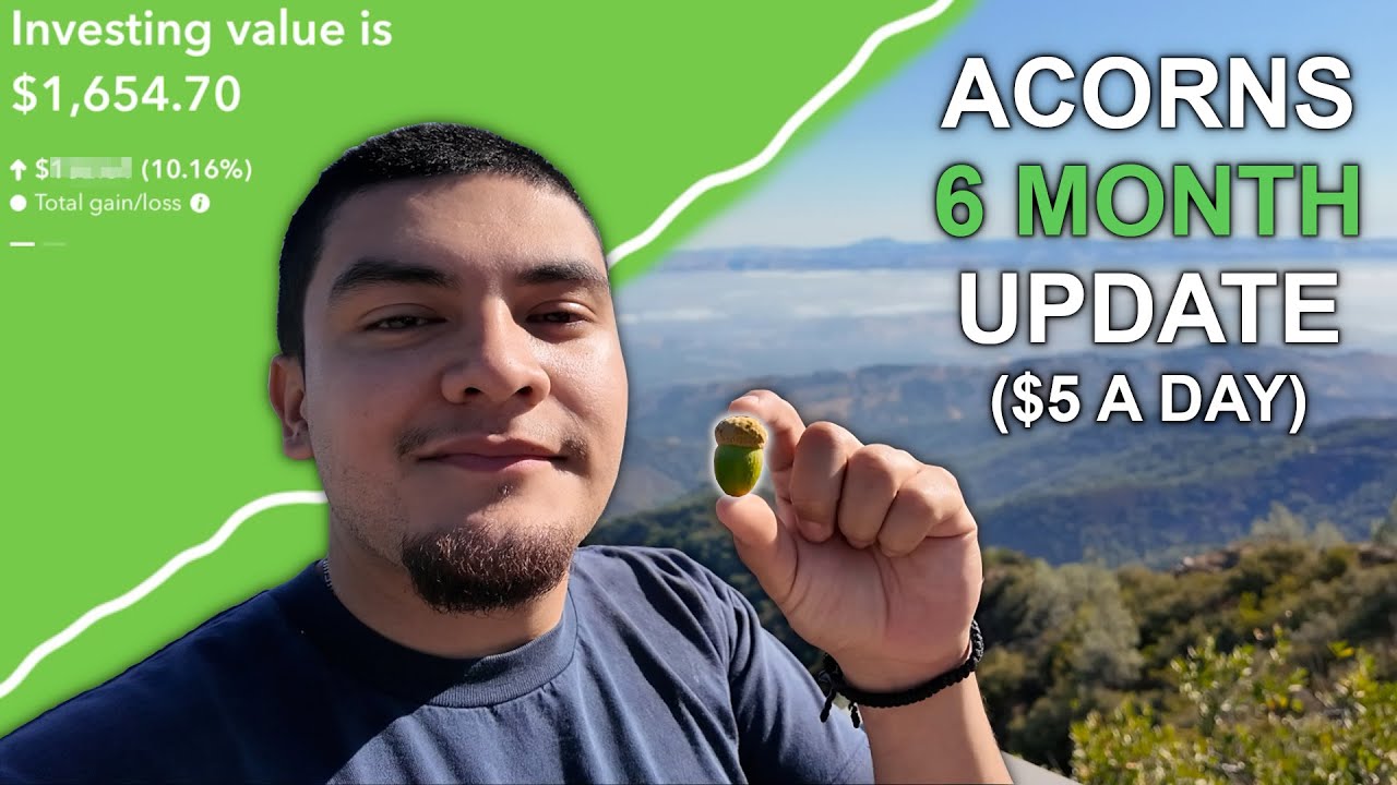 $5 A Day Into Acorns Investing! (6 Month Portfolio Update)