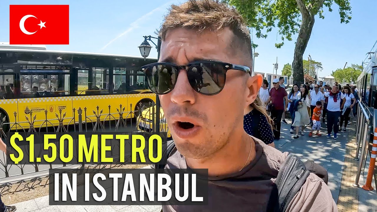 I rode the $1.50 Istanbul metro system 🇹🇷