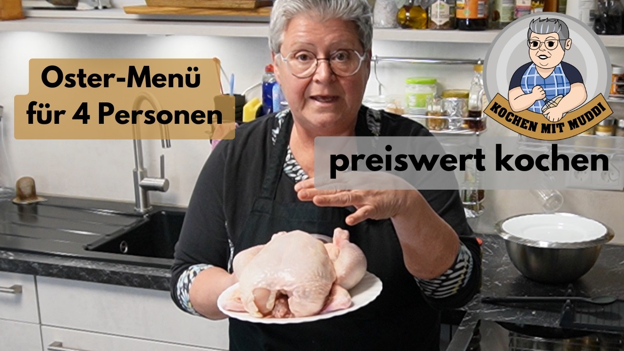 Ostermen&uuml; f&uuml;r 4 Personen - preiswert kochen