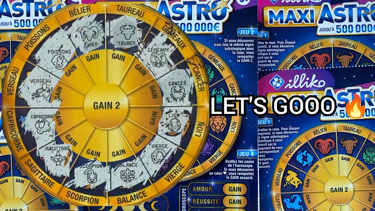 NOUVEAU JEU FDJ ! UN CARNET DE MAXI ASTRO !! 🌟
