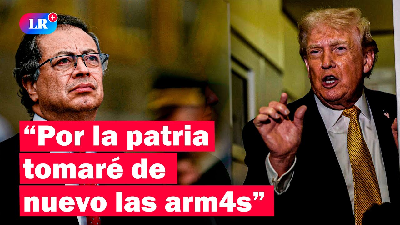 Gustavo Petro amenaza con &ldquo;tomar las armas&rdquo; ante amenazas de Trump | #HLR