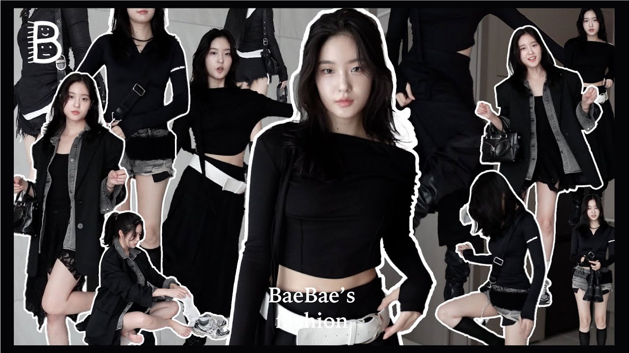 ENG) [아랫배] 지금이 바로!!! 긴팔+반바지 입을 시간이야!!! 이발도 하고 새로운 소식.. 초가을 무채색 코디| OOTD VLOG What I wear in a week