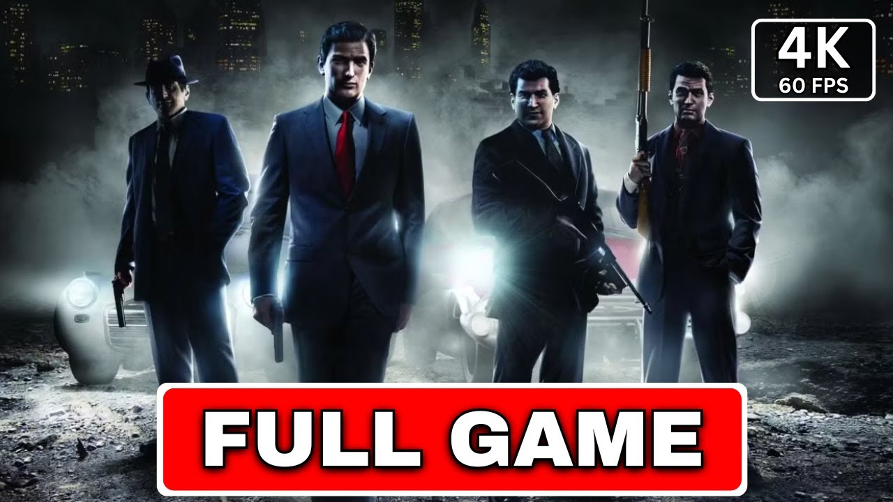 Mafia II: Definitive Edition Full Story Gameplay (4K 60FPS) No Commentary