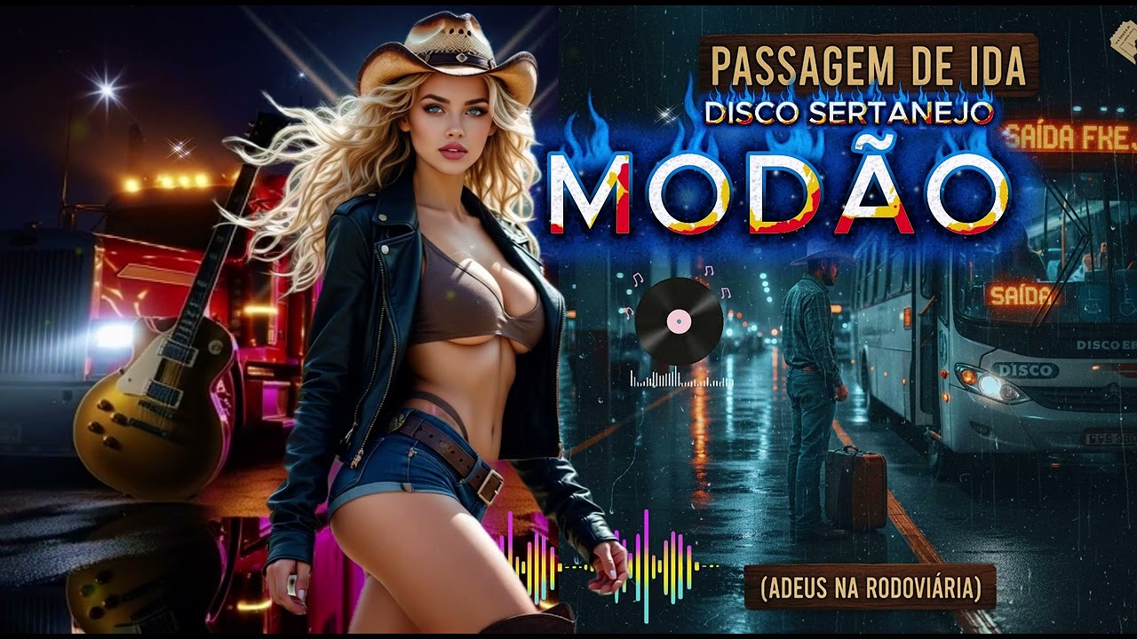 ADEUS NA RODOVIÁRIA / PASSAGEM DE IDA / DISCO SERTANEJO / HITS E MODÕES