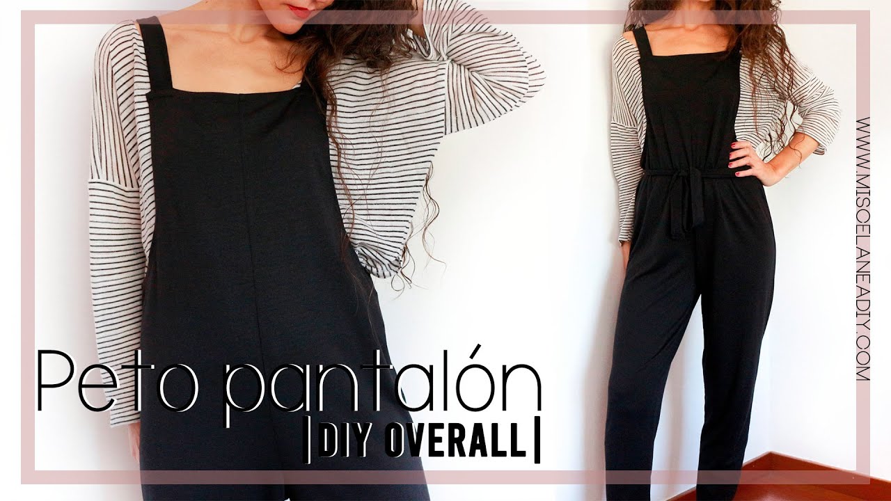 COMO HACER PETO PANTALON (OVERALL)