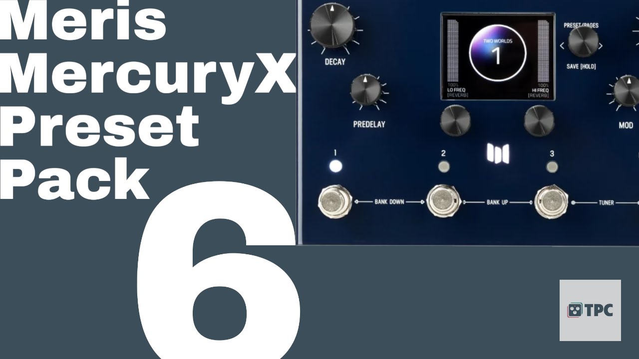 Meris MercuryX Preset Pack Vol. 6 OUT NOW!!