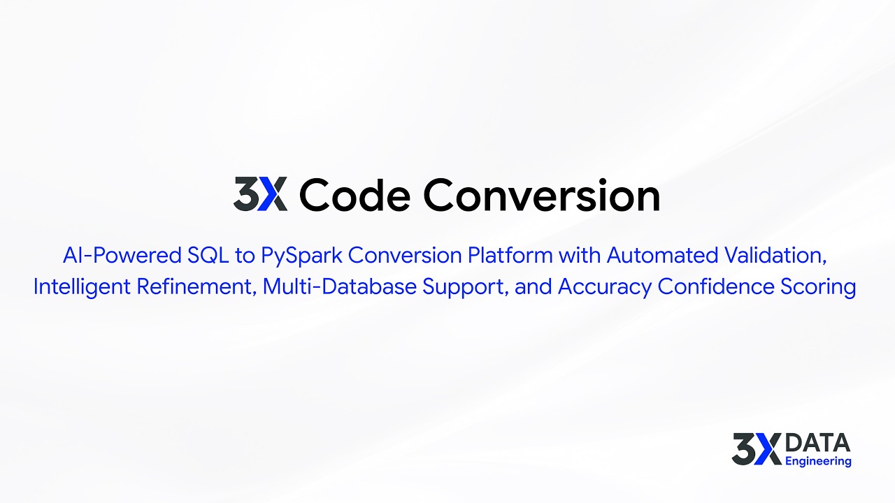 Migrate 1,000+ SQL Scripts to PySpark in Hours | 3X Code Conversion Accelerator