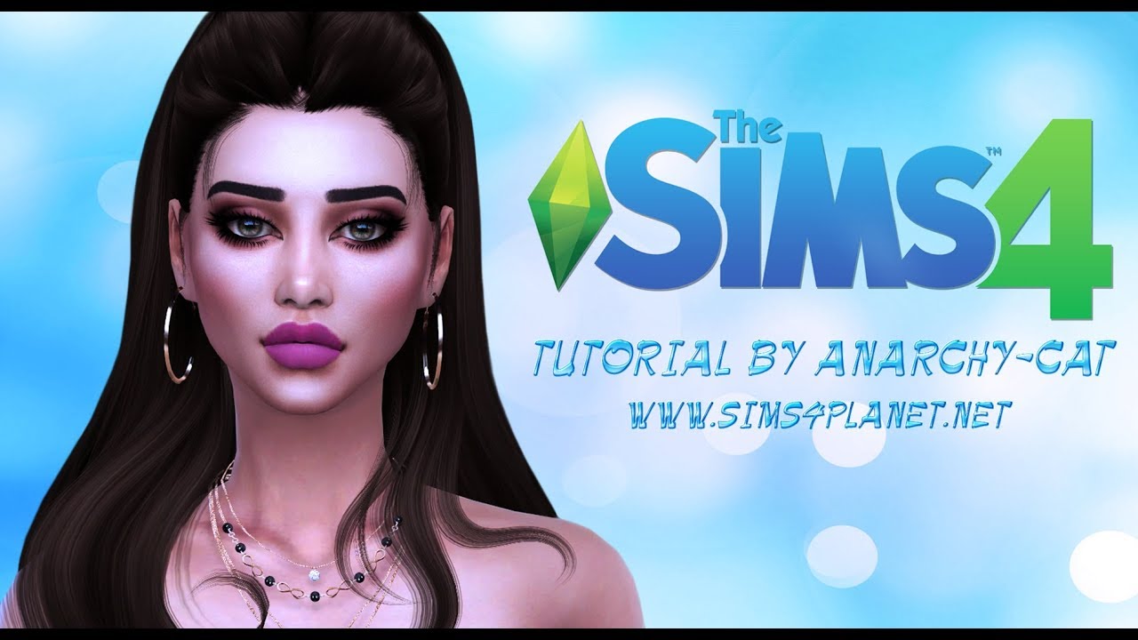 The Sims 4: Создаем брови для TS4