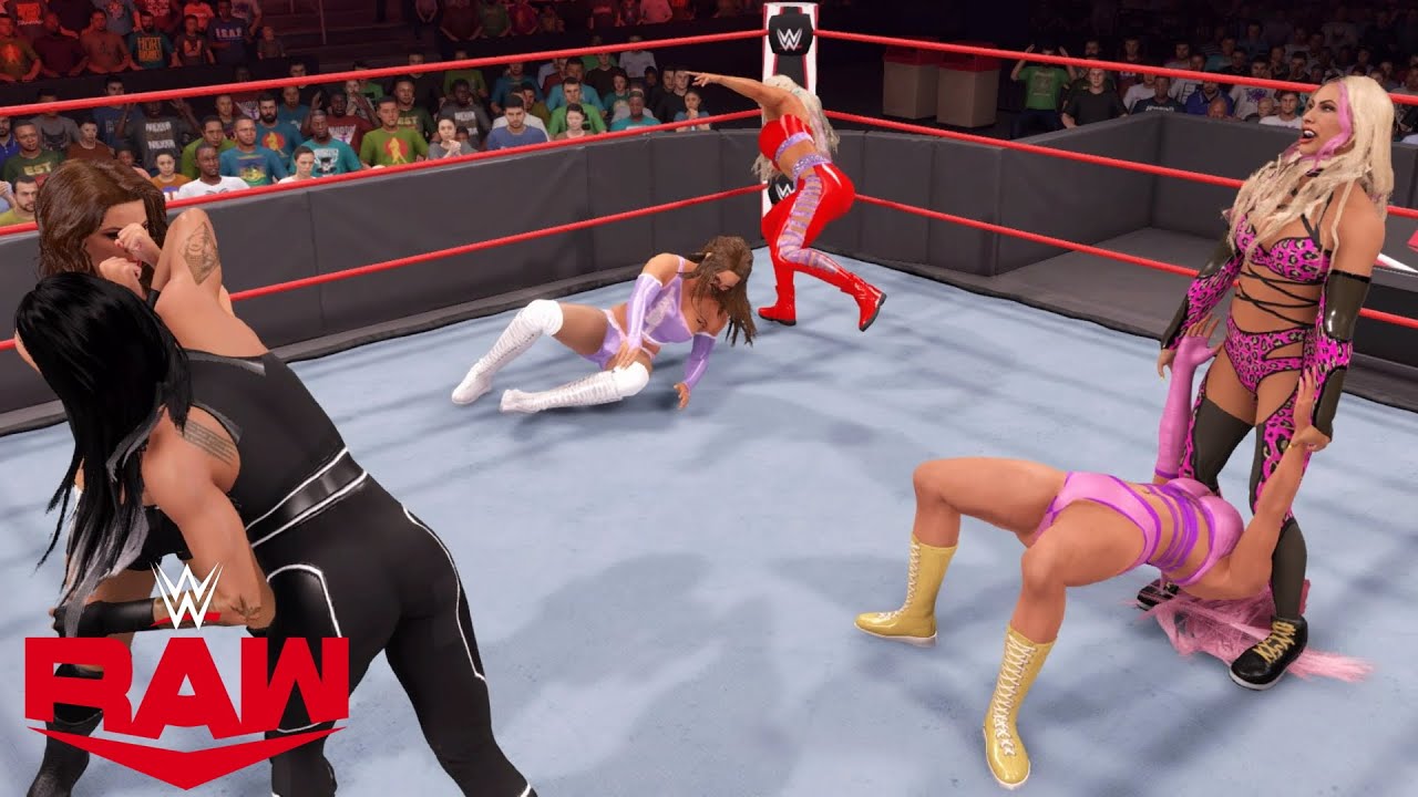 WWE 2K22 RAW MITB QUALIFYING MATCH 6 WOMEN BATTLE ROYAL