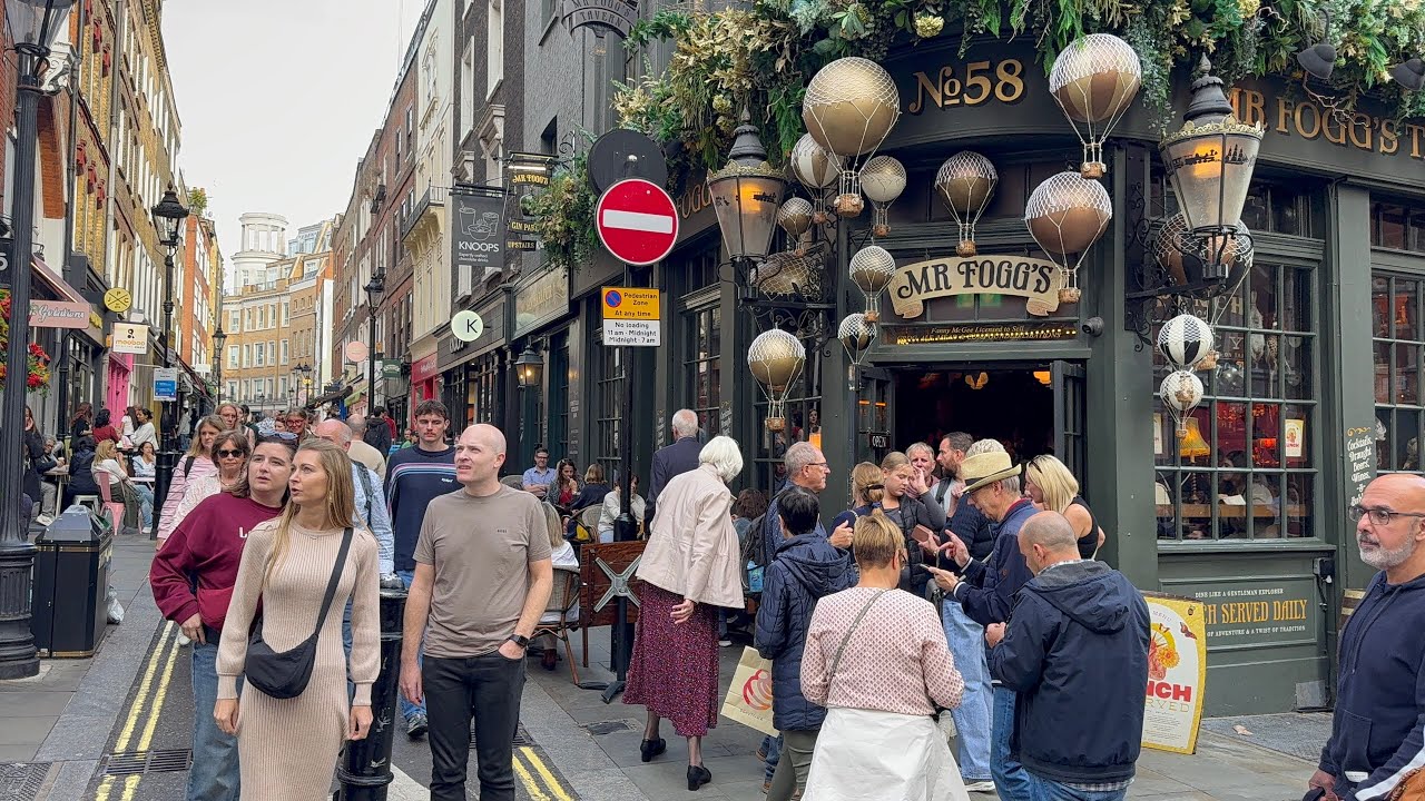 London City Tour 2025 | 4K HDR Virtual Walking Tour around the City | London Walk 2025