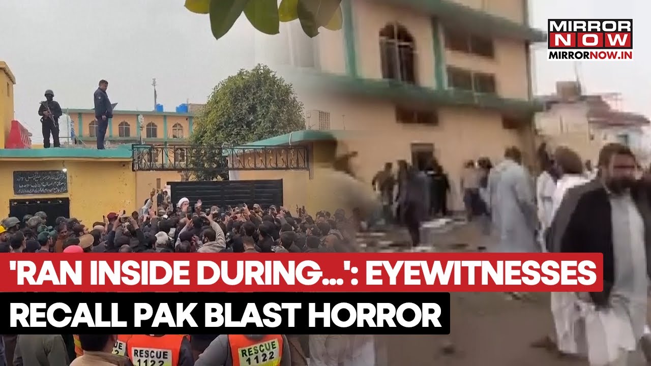 Pakistan Bomb Blast: Eyewitnesses Recall Horror As Death Toll Crosses 50 Says 'Ran Inside During..'