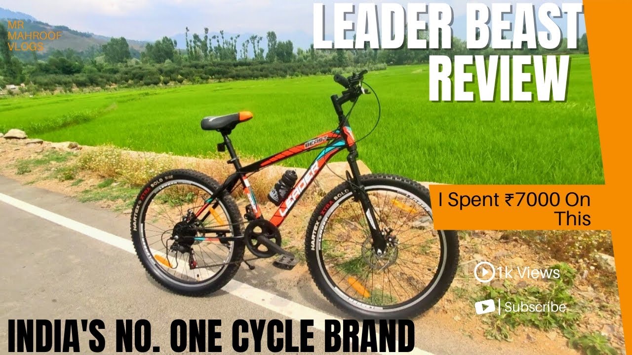 Full review of Leader Beast 👹 | India's no. one cycle brand 🤯.
