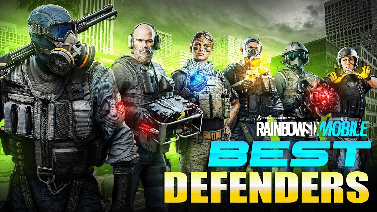 ТОП-5 ОПЕРАТОРОВ Defender в Rainbow 6 Mobile