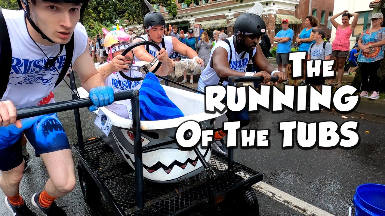 RUNNING OF THE TUBS (Hot Springs, AR)